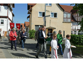 Bittprozession an Christi Himmelfahrt (Foto: Karl-Franz Thiede)